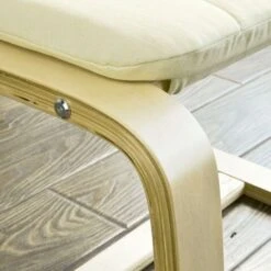 Repose Pieds Rembourré, Repose Jambes- Beige FST38-W SoBuy® -VIDAXL || Songmics Soldes 8466799 4