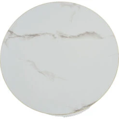 Lot De 2 Tables Basses Gigognes Scandinave Moderne, Finition Texture Imitation Marbre Pour Le Salon, Marron -VIDAXL || Songmics Soldes 86534431 4