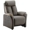 Canapé Relaxation électrique En Nubuck Gris Kondort - 1, 2 Ou 3 Places - Nombre De Place(s) Fauteuil Relax électrique -VIDAXL || Songmics Soldes 86714206 1