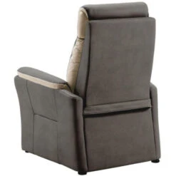 Canapé Relaxation électrique En Nubuck Gris Kondort - 1, 2 Ou 3 Places - Nombre De Place(s) Fauteuil Relax électrique -VIDAXL || Songmics Soldes 86714206 3