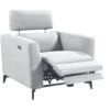 Canapé De Relaxation électrique En Tissu Bakay - 2 Couleurs - 1, 2 Ou 3 Places - Nombre De Place(s) Fauteuil - Couleur Gris Clair - Système Electrique -VIDAXL || Songmics Soldes 86718055 1