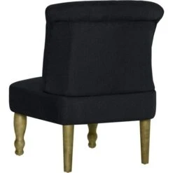Moderne-Stil Chaise Française Noir Tissu,Montage Facile,7,7 Kg 11 Moderne-Stil Chaise Française Noir Tissu,Montage Facile,7,7 Kg -VIDAXL || Songmics Soldes 86771562 5