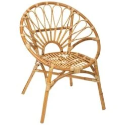 Fauteuil Praya En Rotin - Atmosphera Créateur D'intérieur