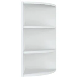 Elegant-Stil Étagère D'angle Murale Blanc 30x31,5x60 Cm Bois D'ingénierie,Montage Facile,9 Kg -VIDAXL || Songmics Soldes 88594989 5