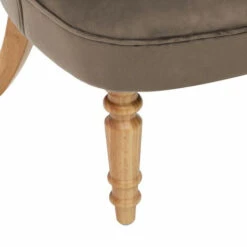 ATMOSPHERA Fauteuil Sixtine En Velours - Taupe - L 68 X H 70 Cm - Livraison Gratuite -VIDAXL || Songmics Soldes 88774974 4