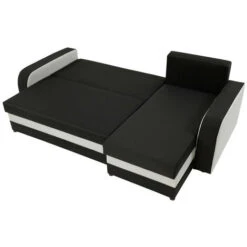 Canapé D'angle Miami 195, Mikrofaza 0012 + Mikrofaza 0034, Fonction De Couchage, Boîte De Literie, 238x147x80cm -VIDAXL || Songmics Soldes 88860173 4