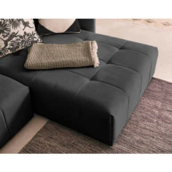 Petra - Canapé D'angle Réversible - Convertible Avec Coffre - 4 Places - En Velours -VIDAXL || Songmics Soldes 89375833 5