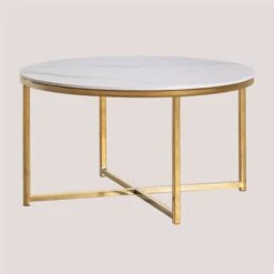 Table Basse En Acier Azuara SKLUM Doré