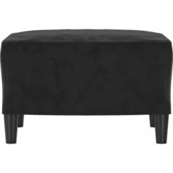 Repose-pied Tabouret Bas Pouf Bout De Canapé Noir 60x50x41 Cm Velours 23693 9 Repose-pied Tabouret Bas Pouf Bout De Canapé Noir 60x50x41 Cm Velours 23693 -VIDAXL || Songmics Soldes 91981723 3