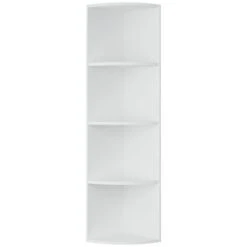 Étagère D'angle Sur Pied Étagère De Rangement - Armoire De Rangement Blanc 40x41,5x180 Cm Aggloméré BV398783 - BonneVie 9 Étagère D'angle Sur Pied Étagère De Rangement - Armoire De Rangement Blanc 40x41,5x180 Cm Aggloméré BV398783 - BonneVie -VIDAXL || Songmics Soldes 92928052 3