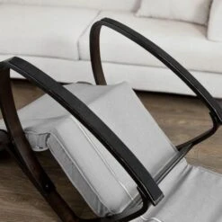Eponge Plus épais Fauteuil à Bascule Berçante Relax Avec Pochette Latérale Amovible, Rocking Chair Bouleau Flexible FST20-HG SoBuy® 10 Eponge Plus épais Fauteuil à Bascule Berçante Relax Avec Pochette Latérale Amovible, Rocking Chair Bouleau Flexible FST20-HG SoBuy® -VIDAXL || Songmics Soldes 9298836 4