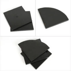 Étagères De Coin Murales,Étagère D'angle 5 Niveaux, Bibliothèque, Basic Storage Shelf, Bureau, Entrée, Chambre, Salon, Noir 11 Étagères De Coin Murales,Étagère D'angle 5 Niveaux, Bibliothèque, Basic Storage Shelf, Bureau, Entrée, Chambre, Salon, Noir -VIDAXL || Songmics Soldes 93886402 5