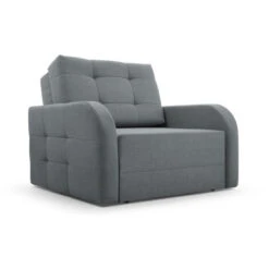 Fauteuil Innovant Avec Fonction De Couchage, Meubles De Salon, Design élégant - Porto 80 - Gris Clair (BRAGI 13)