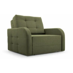 Fauteuil Innovant Avec Fonction De Couchage, Meubles De Salon, Design élégant - Porto 80 - Olive (BRAGI 77)