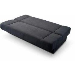 Canapé En Lit Convertible Avec Coffre De Rangement 3 Places Relax Clic Clac Banquette BZ En Tissu - CYPRUS (Maroon - Soro 28) -VIDAXL || Songmics Soldes 94723499 2