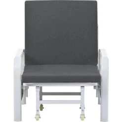 Fauteuil Convertible Canapé-Lit - Chaise Longue Rembourrée, Canapé-Lit Pliable, 1 Place, Pour Bureau À Domicile - Noir 10 Fauteuil Convertible Canapé-Lit - Chaise Longue Rembourrée, Canapé-Lit Pliable, 1 Place, Pour Bureau À Domicile - Noir -VIDAXL || Songmics Soldes 94919062 4