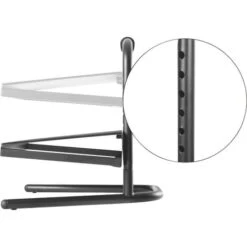LogiLink EO0007 Repose-pieds (l X P) 400 Mm X 339 Mm Ergonomique, Réglable En Hauteur, Avec Revêtement En Mousse Noir C164301 -VIDAXL || Songmics Soldes 95429042 4