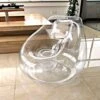 Canapé Gonflable Transparent, Meubles De Camping, Pouf Gonflable, Pour La Maison, Le Bureau, L'extérieur, Les Voyages, Le Camping, Les Pique-niques, La Piscine, 1 Pièce -VIDAXL || Songmics Soldes 95740942 1