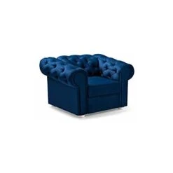 Canapé En Lit Convertible Chesterfield 3 Places Relax Droit - En Tissu (Velours), Pieds En Bois - Salon & Séjour - Avia (Bleu Marine) 10 Canapé En Lit Convertible Chesterfield 3 Places Relax Droit - En Tissu (Velours), Pieds En Bois - Salon & Séjour - Avia (Bleu Marine) -VIDAXL || Songmics Soldes 95978087 4