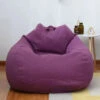 Housse De Pouf Sans Rembourrage, Housse De Pouf Paresseux, Protection De Pouf, Housse De Canapé Pour Adultes Et Enfants (Violet, Taille : 7080cm) 2 Housse De Pouf Sans Rembourrage, Housse De Pouf Paresseux, Protection De Pouf, Housse De Canapé Pour Adultes Et Enfants (Violet, Taille : 7080cm) -VIDAXL || Songmics Soldes 97057638 1
