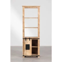 Bibliothèque En Bois Recyclé Uain SKLUM Bois Recyclé -VIDAXL || Songmics Soldes 98524173 4